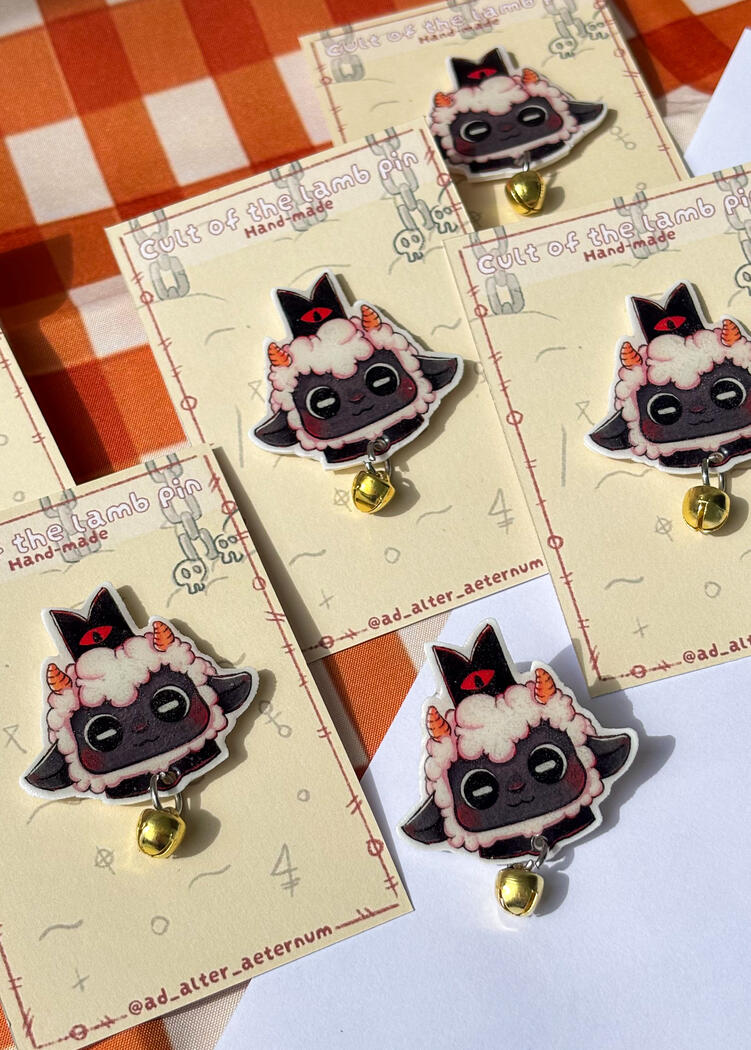 Lamb pins Lamb pins