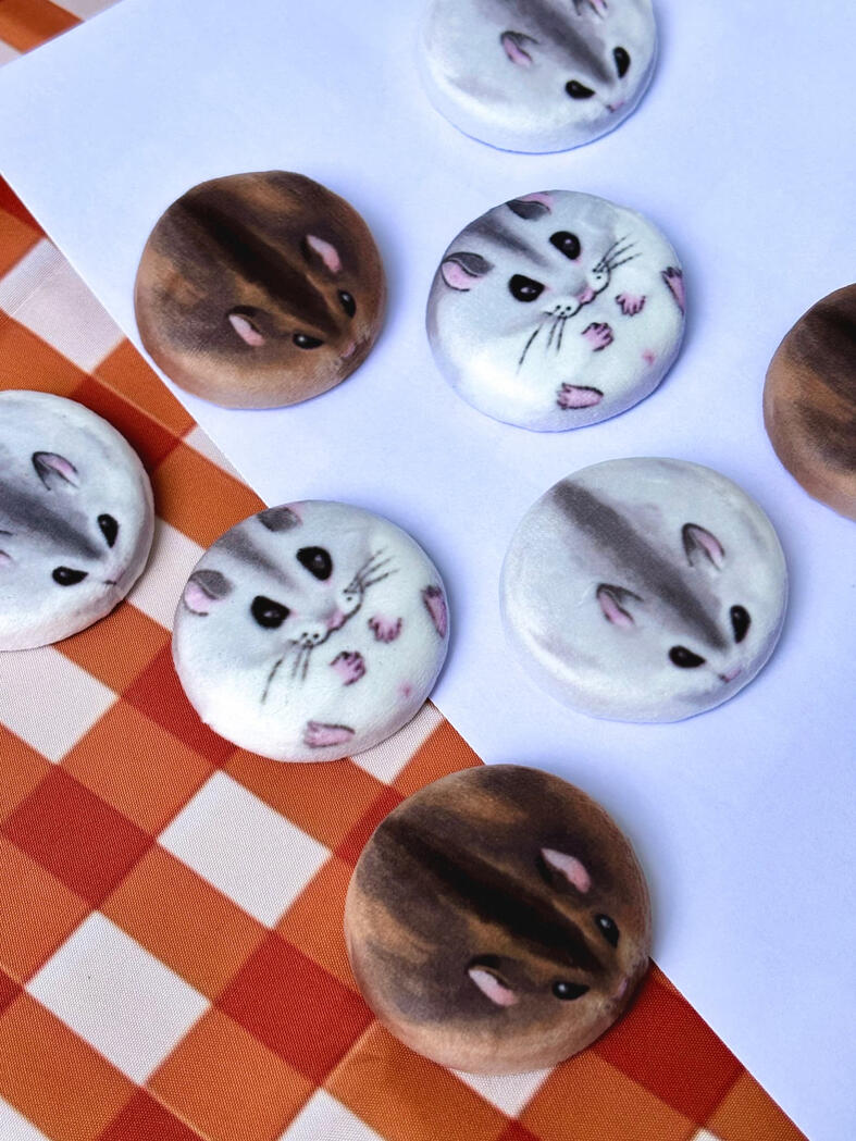 Hamster badges