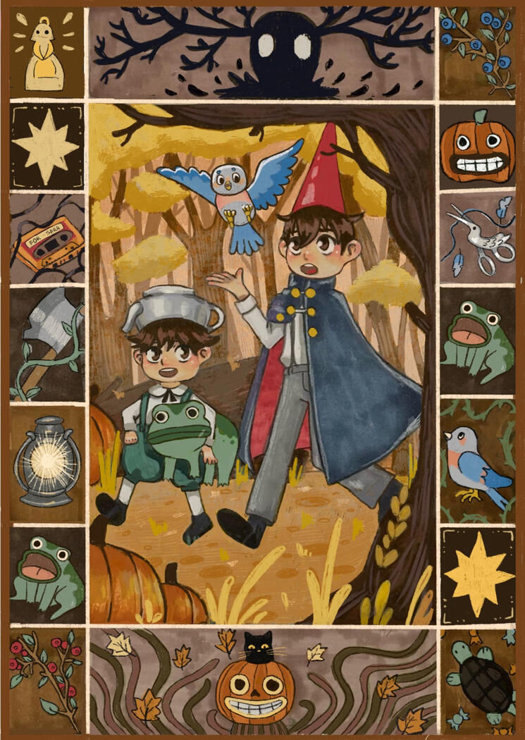 Over the garden wall